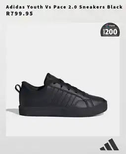 Tekkie Town Adidas Youth Vs Pace 2.0 Sneakers Black offer