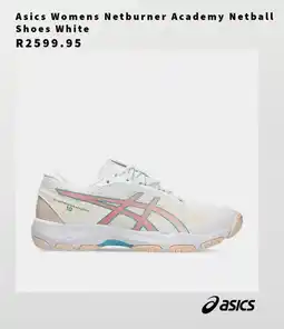 Tekkie Town Asics Womens Netburner Academy Netball Shoes White offer