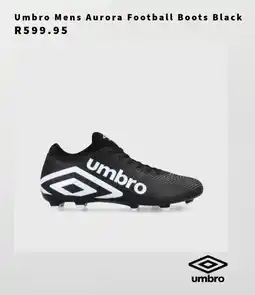 Tekkie Town Umbro Mens Aurora Football Boots Black offer