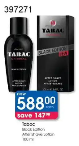 Clicks Tabac Black Edition After Shave Lotion offer
