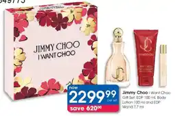Clicks Jimmy Choo I Want Choo Gift Set offer