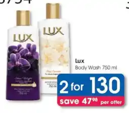 Clicks Lux Body Wash offer