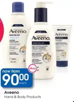 Clicks Aveeno Hand & Body Products offer