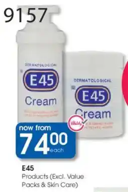 Clicks E45 Products offer