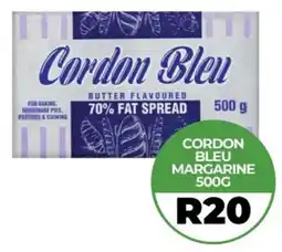 1UP Cordon bleu margarine offer