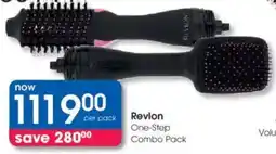 Clicks Revlon One-Step Combo Pack offer