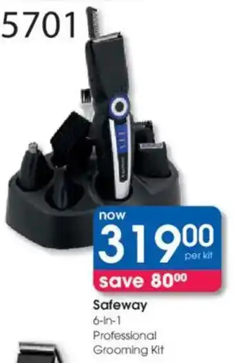 Clicks Safeway 6-in-1 Professional Grooming Kit offer