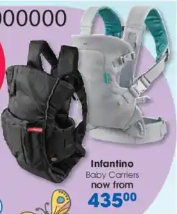 Clicks Infantino Baby Carriers offer