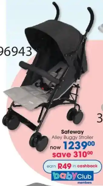 Clicks Safeway Alley Buggy Stroller offer