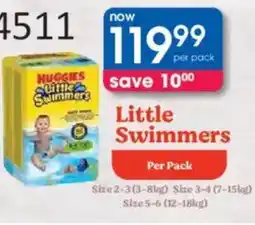 Clicks Huggies Little Swimmers offer