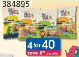 Clicks Clicks Made 4 Tots Mini Rice Cakes offer