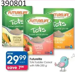 Clicks Futurelife Tots Toddler Cereal with Milk offer