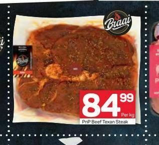 Pick n Pay Beef steaks offer