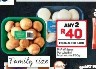 Pick n Pay Mushrooms 2 offer