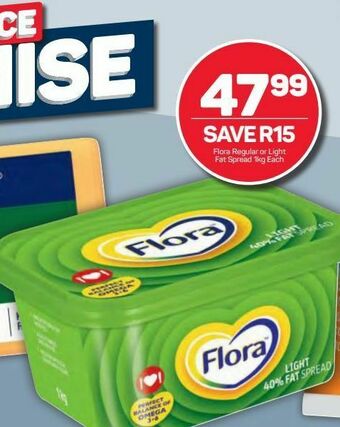 Pick n Pay Flora fat spread offer