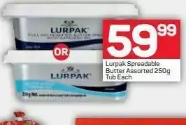 Pick n Pay Lurpak spreadable butter offer