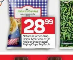 Pick n Pay Nature's garden frozen chips offer