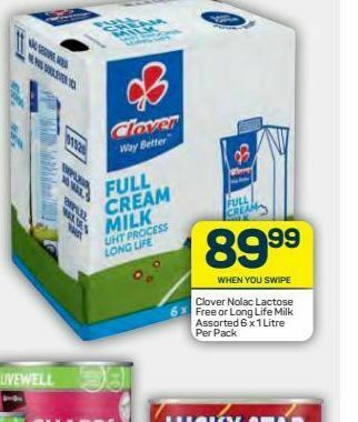Pick n Pay Clover milk offer