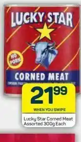 Pick n Pay Lucky star corned meat offer