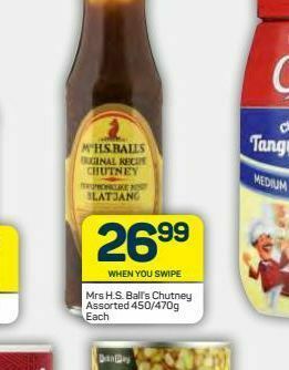 Pick n Pay Mr. balls chutney offer