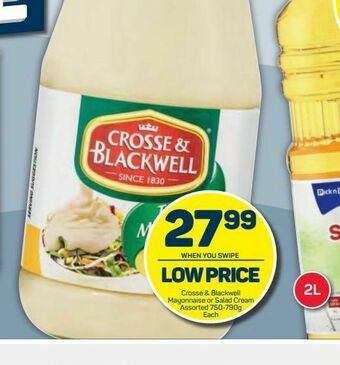 Pick n Pay Crosse & blackwell mayonnaise offer