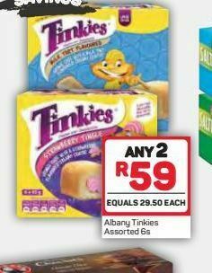 Pick n Pay Tinkies sponge cakes 2 offer