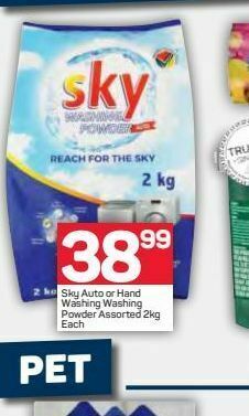 Pick n Pay Sky washing powder offer