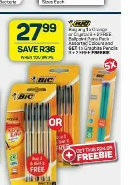Pick n Pay Bic pens offer