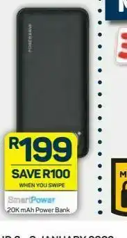 Pick n Pay Smartpower power bank offer