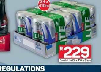 Pick n Pay Castle lite beer offer