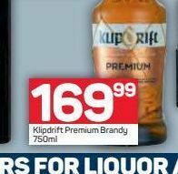 Pick n Pay Klipdrift premium brandy offer
