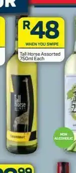 Pick n Pay Tall horse wines offer