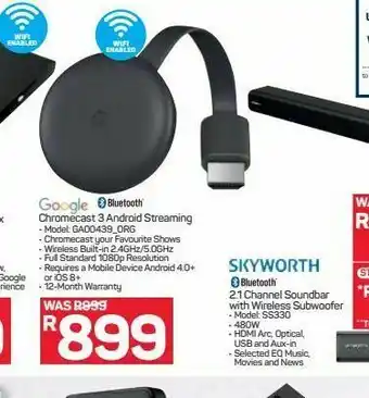 Pick n Pay Hypermarket Chromecast android tv offer
