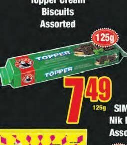 Boxer Bakers biscuits offer