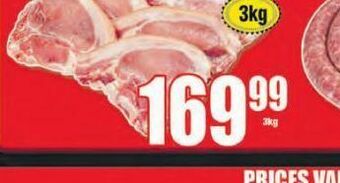 Boxer Pork chops offer