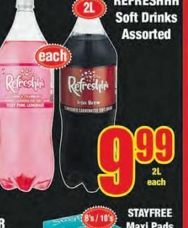 Boxer Refreshhh soft drinks offer