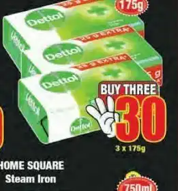 Boxer Dettol bath soap 3 offer