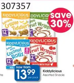 Clicks Kiddylicious Assorted Snacks offer