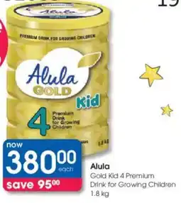 Clicks Alula Gold Kid 4 Premium Drink for Growing Children offer