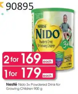 Clicks Nestlé Nido 3+ Powdered Drink for Growing Children offer