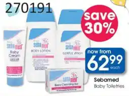 Clicks Sebamed Baby Toiletries offer