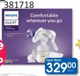 Clicks Philips Avent Manual Breast Pump offer
