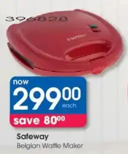 Clicks Safeway Belgian Waffle Maker offer