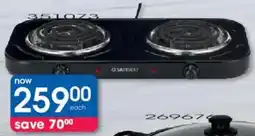 Clicks Safeway Double-Spiral Hotplate offer