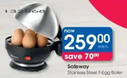 Clicks Safeway Stainless Steel 7-Egg Boiler offer