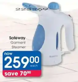 Clicks Safeway Garment Steamer offer