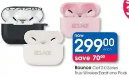 Clicks Bounce Clef 2.0 Series True Wireless Earphone Pods offer