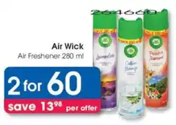 Clicks Air Wick Air Freshener offer