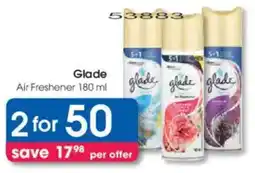 Clicks Glade Air Freshener offer
