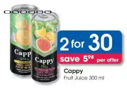 Clicks Cappy Fruit Juice offer